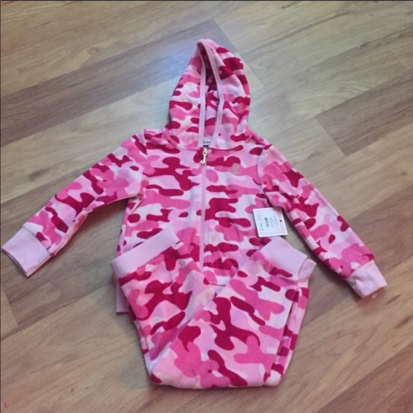 Juicy couture 2T pink camo sweatsuit NWT - Picture 1 of 4